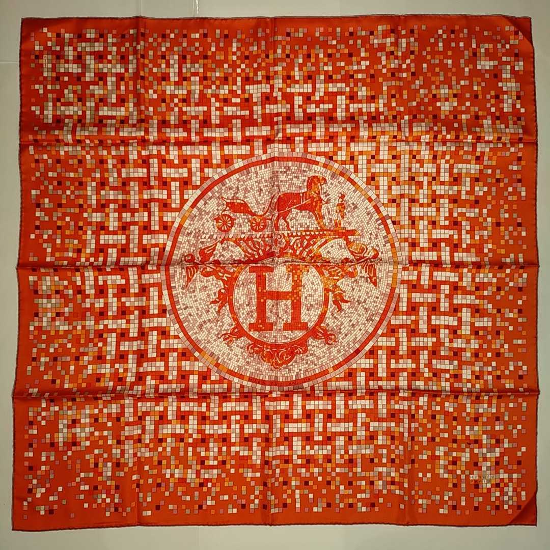 新品 未使用品 エルメス スカーフ MOSAIQUE AU 24 90カレ HERMES SCARF