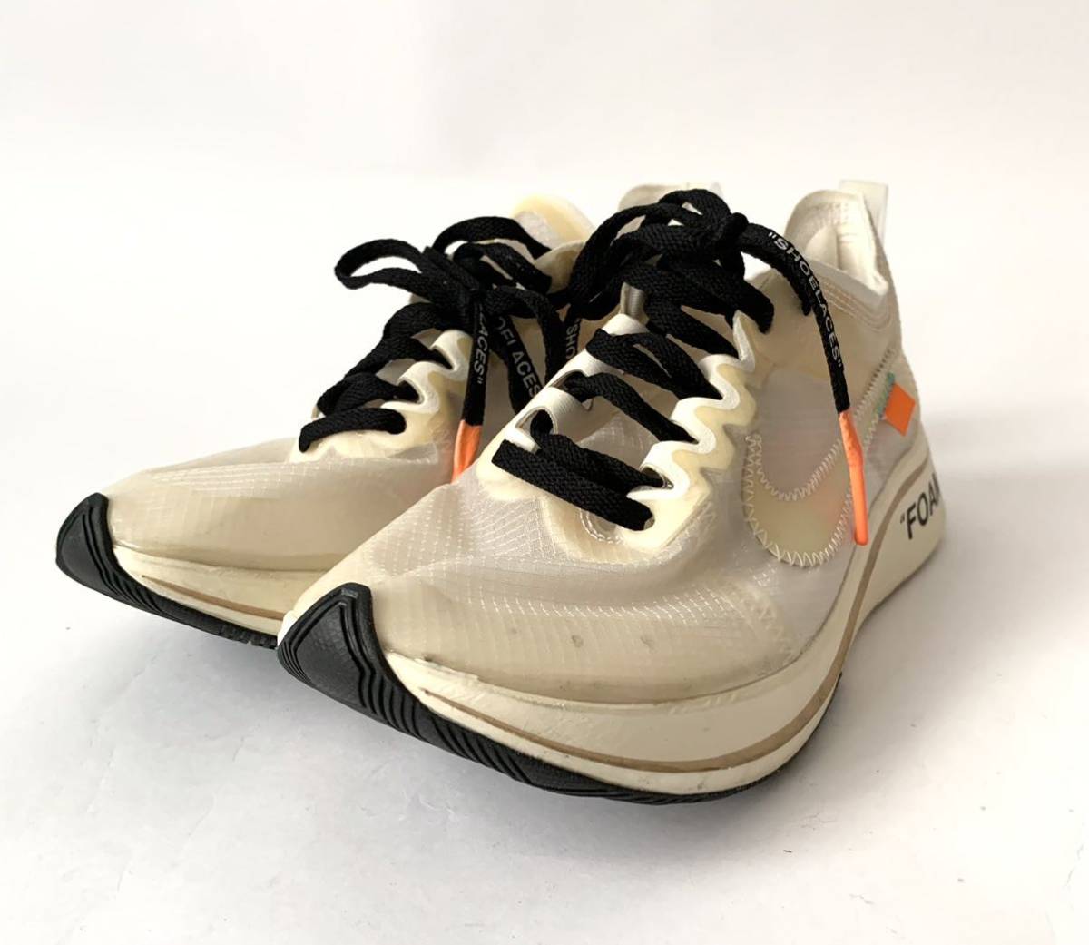 Nike Zoom Fly Off-White The Ten Virgil Abloh ナイキ ズームフライ オフホワイト ザ テン ヴァージル アブロー US5.5 24.0cm 正規品_画像1