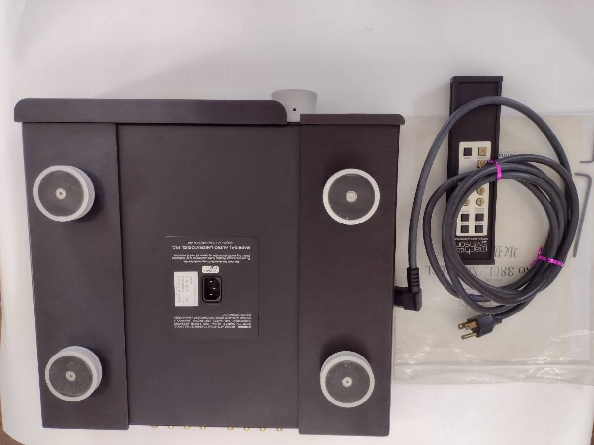 No.380SL プリアンプ マークレビンソン Mark Levinson 商品細節