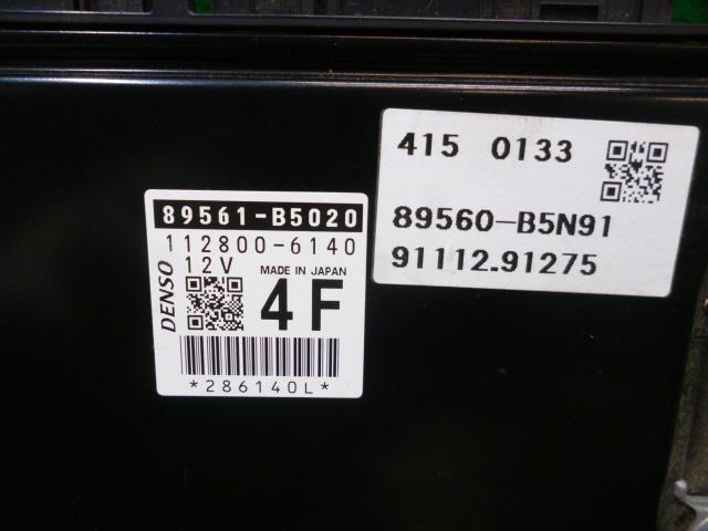 ハイゼット EBD-S321V エンジンコンピューター 112800-6140 89560-B5N91_画像4