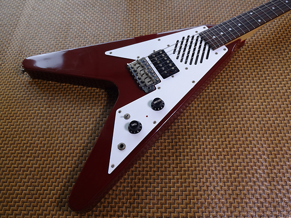 Yahoo!オークション - Greco MINI-FV フライングV Flying V ミニ Yahoo!オークション - Greco MINI-FV フライングV Flying V ミニ