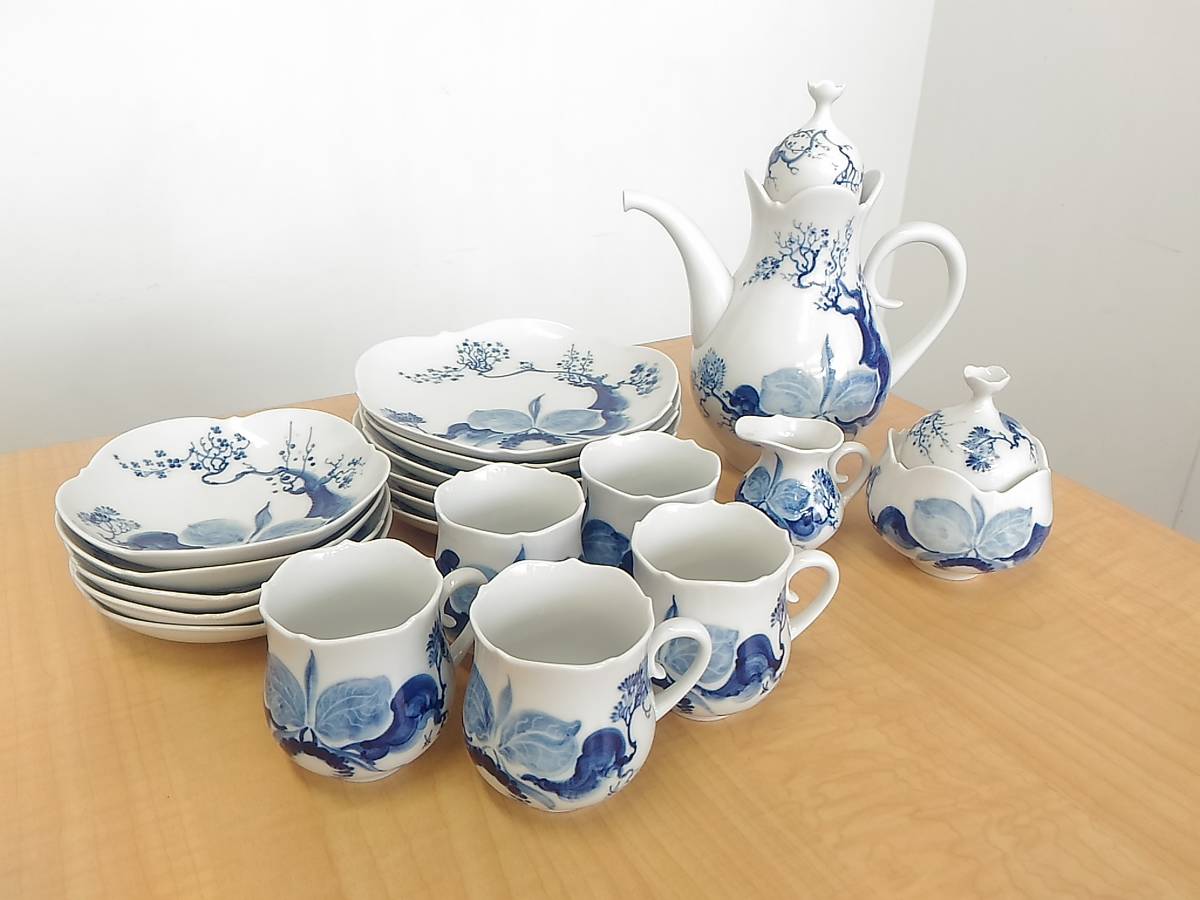 のオシャレな 4客セット MEISSEN - ☆マイセン マイセン ブルー