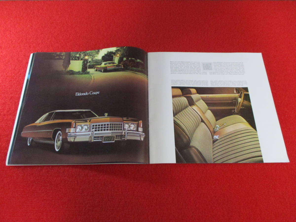 * GM CADILLAC 1973 Showa era 48 large size catalog *