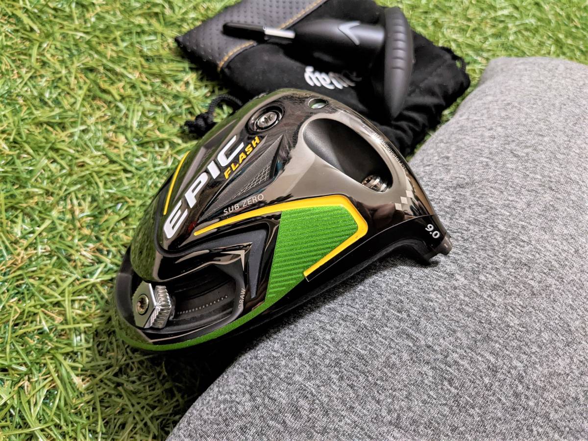 Callaway ツアー支給品 EPIC FLASH SUB ZERO トリプルダイヤモンド 9.0