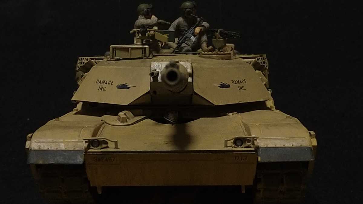 エイブラム ヤフオク! M1A1HA エイブラムス 1/35完成品 - アメリカ軍