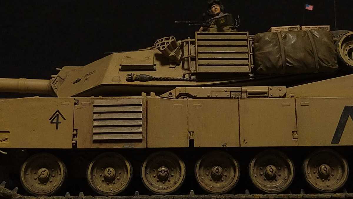 エイブラム ヤフオク! M1A1HA エイブラムス 1/35完成品 - アメリカ軍