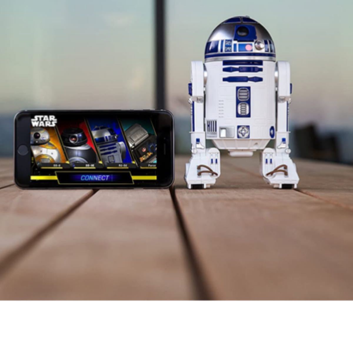 R2D2とR2Q5 STAR WARS ドロイド アプリ付き sphero