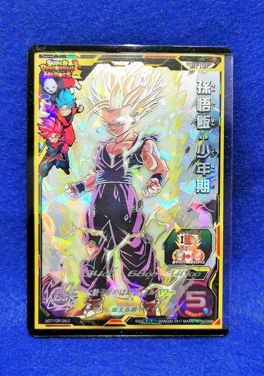 品 UM12-SEC3 孫悟飯:少年期 SEC 専用スリーブ 硬質ケース付き 神 緊迫ウクライナ情勢 ドラゴンボール スリーブ イラスト ドラゴンボール