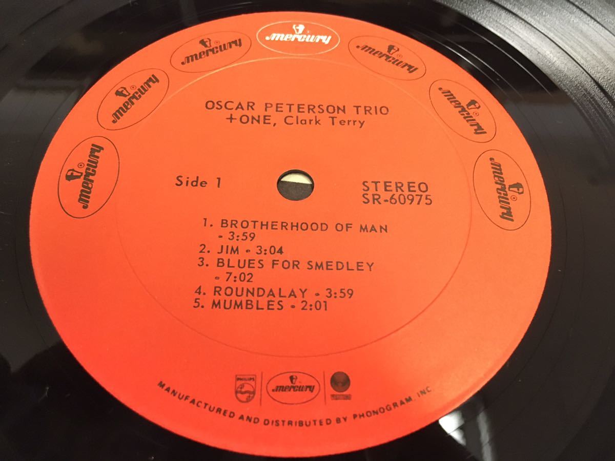 Oscar Peterson Trio★中古LP/US盤「オスカー・ピーターソン～＋One Clark Terry」_画像4