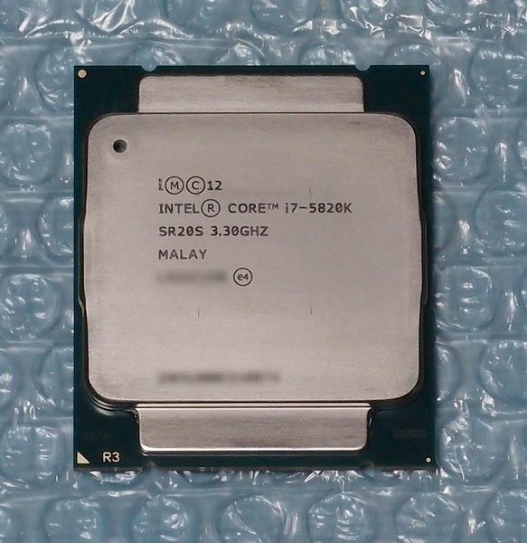 Intel Core i7-5820K 3.30GHz LGA2011V3(Socket 2011-3)_画像1