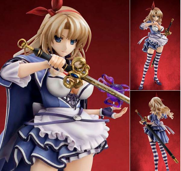 激安先着 ゲームキャラクター 新品 クイーンズブレイド グリムワール 不思議の国の闇使い アリシア フィギュア メガハウス Kiptra Com