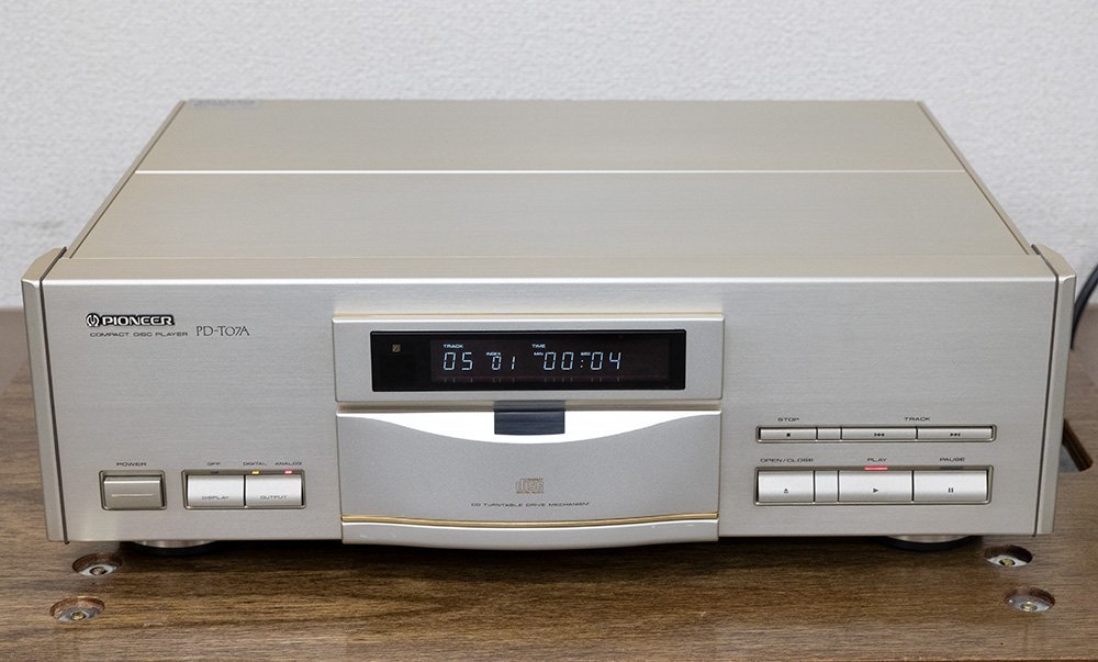 ◇パイオニア PIONEER PD-T07A CDプレーヤー ※リモコンなし www