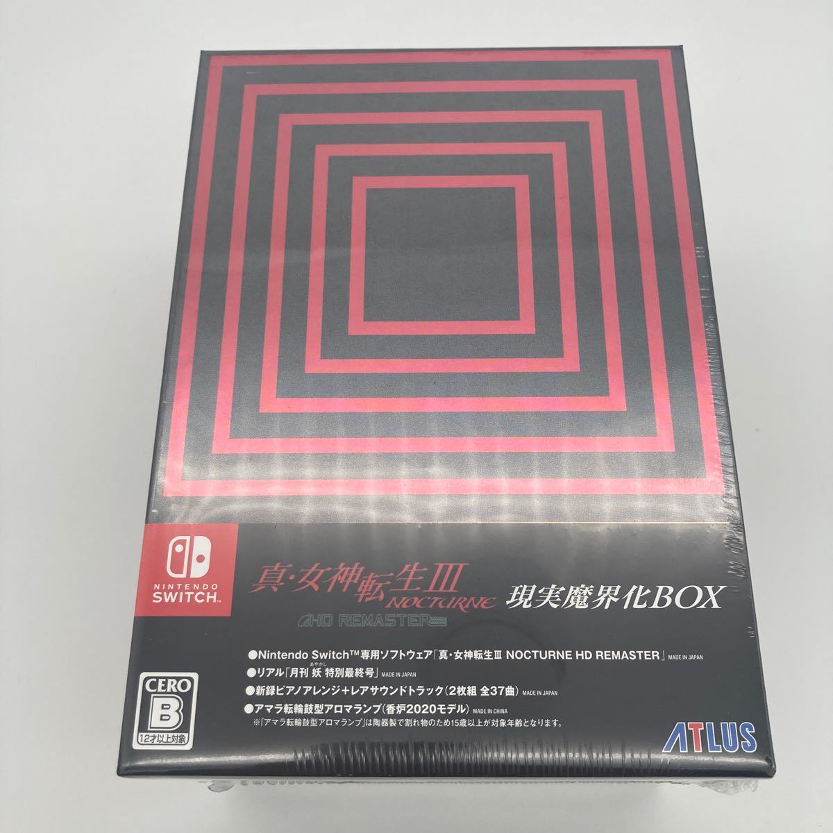 Switch 真・女神転生Ⅲ NOCTURNE HD REMASTER 限定版 現実魔界化BOX 真・女神転生III # 2902