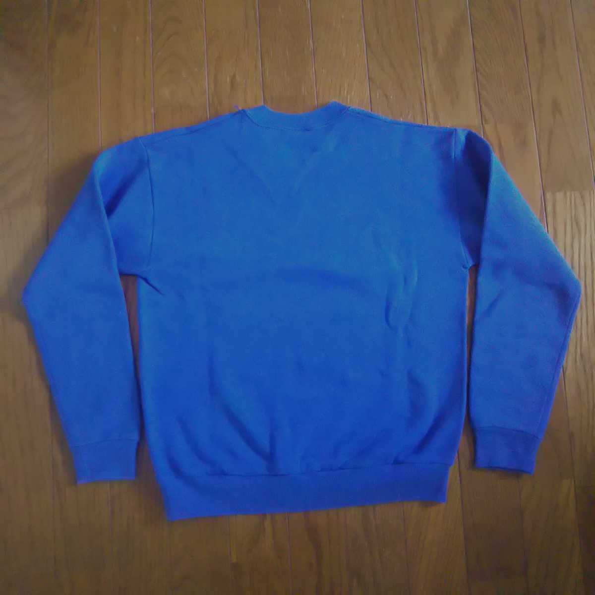  б/у одежда Jerseys тренировочный тренировочные брюки футболка синий голубой Logo колледж женский мужской для мужчин и женщин Vintage Vintage 