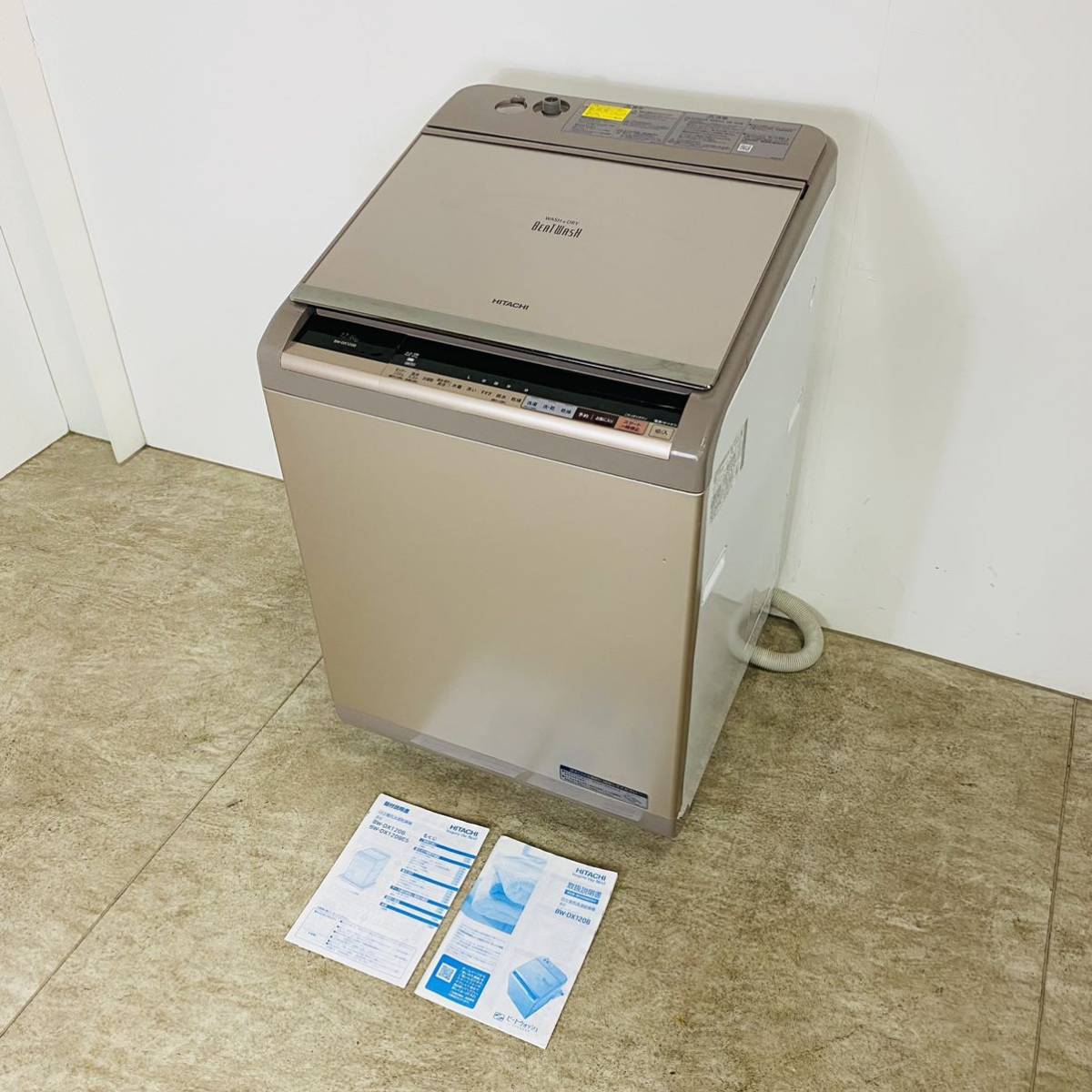 日立全自動洗濯機HITACHI 名古屋2017年製BW-DX120B 名古屋発日本代购,买对网