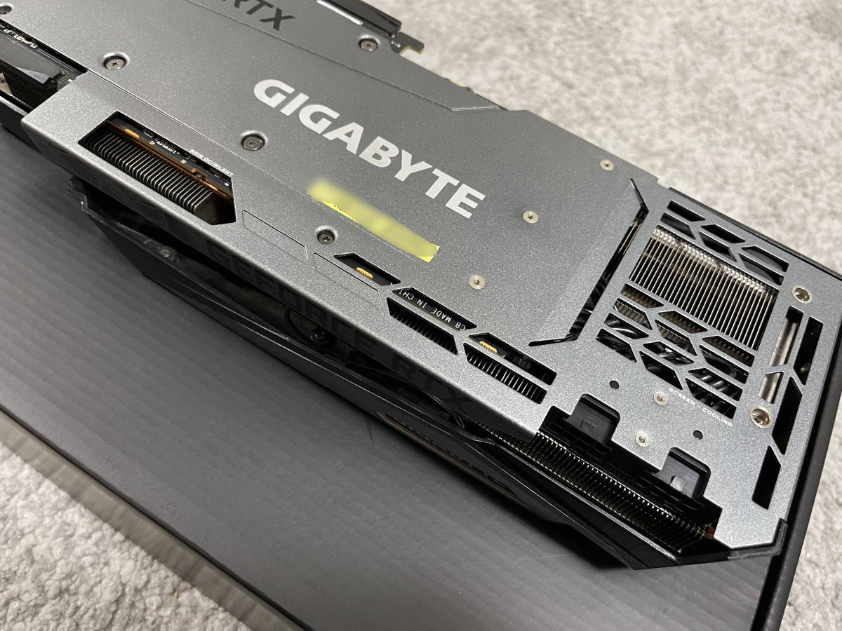 保証付 非LHR GIGABYTE GeForce RTX 3090 GAMING OC 24G 低頻度使用 箱・備品すべて有 送料無料 GV-N3090GAMING OC-24GD