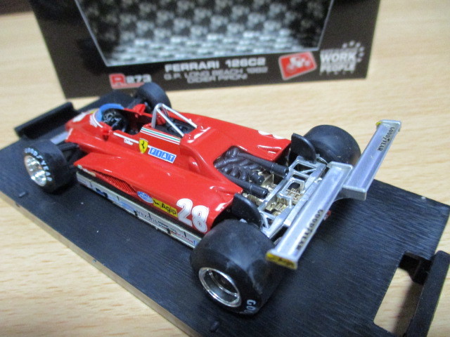 ブルム 1/43 「 フェラーリ126C2 」 #28 1982ｙ ロングビーチGP ・送料 400円（レターパック発送）_画像5