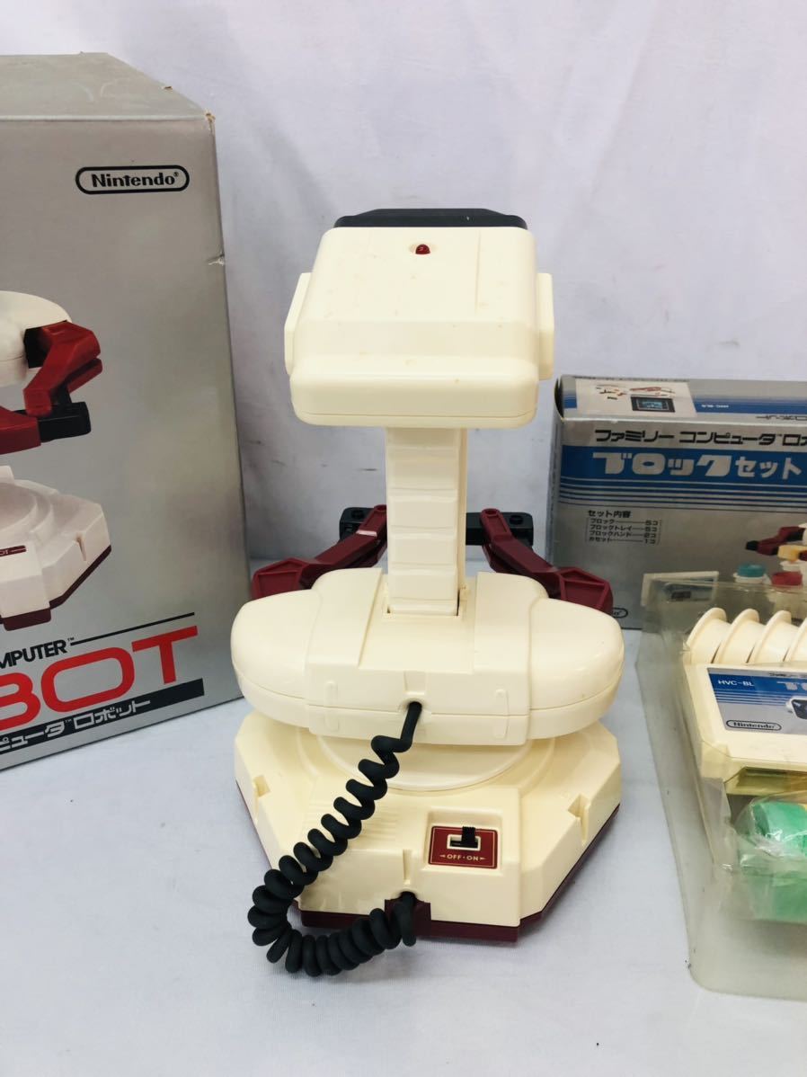 DE94 ファミリーコンピュータ ロボット HVC-012 ブロックセット ニンテンドー 中古 現状品 動作未確認_画像6