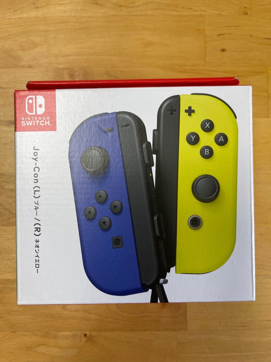 新品未使用］Nintendo Switch Joy-Con ブルー ネオンイエロー スイッチ