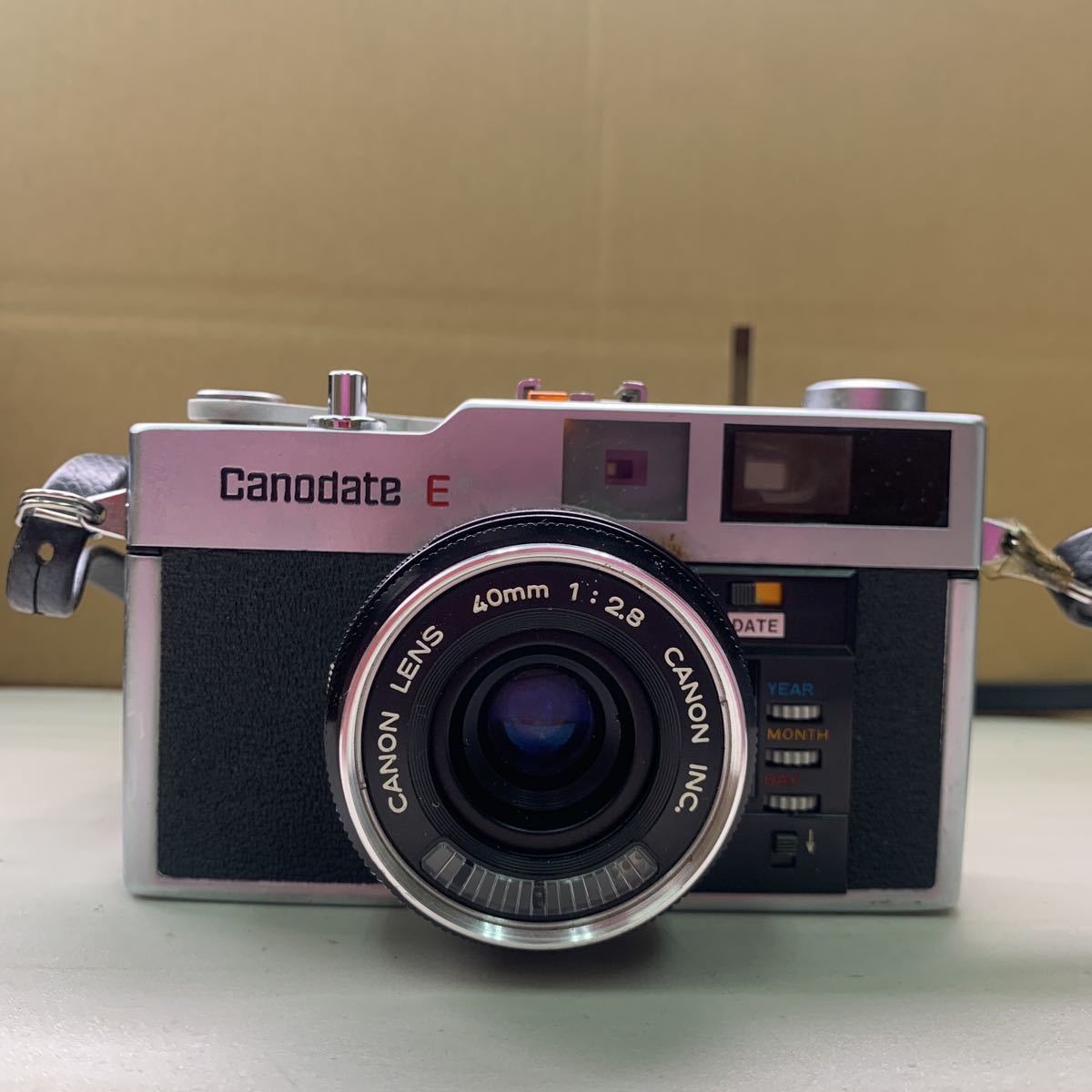 Canon Canodate E Canon range finder film camera not yet verification 3806