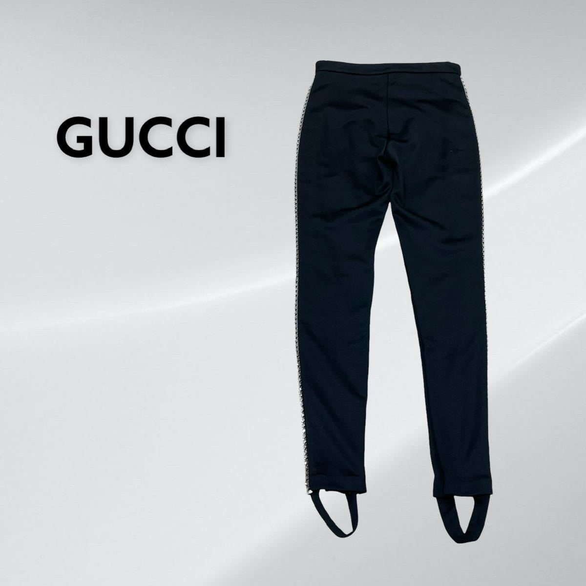 タグ付】GUCCIグッチ トレーナーパンツ-