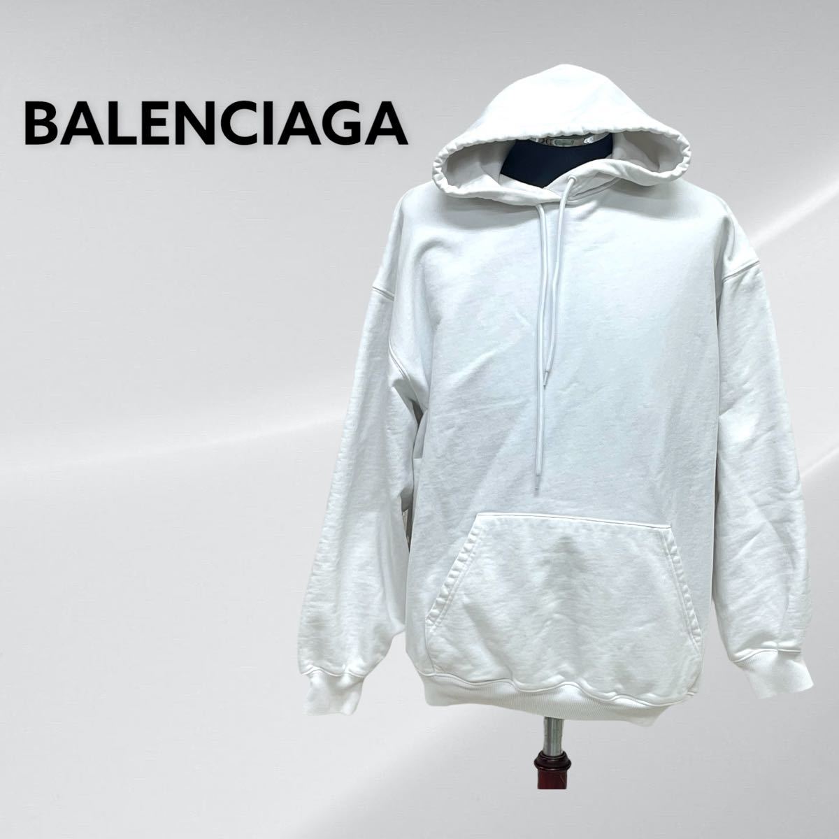 BALENCIAGA バレンシアガ バックロゴプリント オーバーサイズ