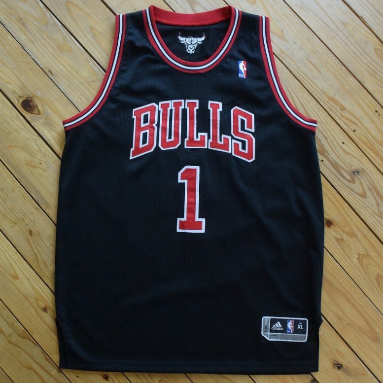 USA古着 シカゴブルズ アディダス adidas ゲームタンク メンズ XLサイズ BULLS デリックローズ ストリート 90sファッション バスケ T1514_画像2