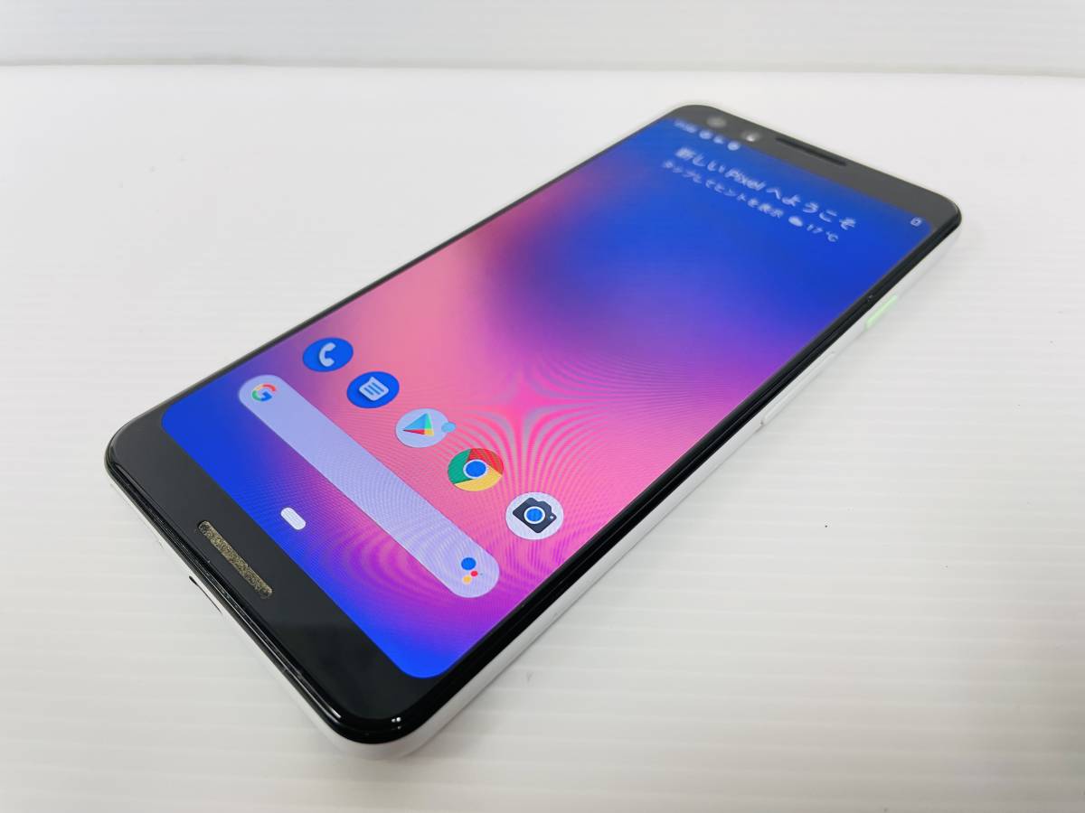 初期化済】Google Pixel3 128G ジェットブラック-