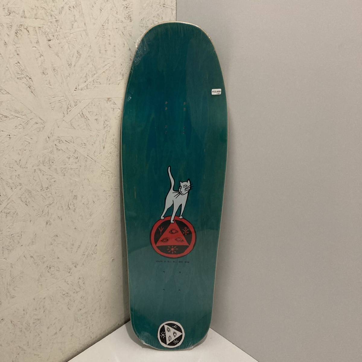 2021 新品 正規 Welcome スケートボード デッキ 9.6 31.75 ウェルカム SKATEBOARDS 板 CHRIS MILLER LIZARD ON GAIA TEAL STAIN スケボー_画像4