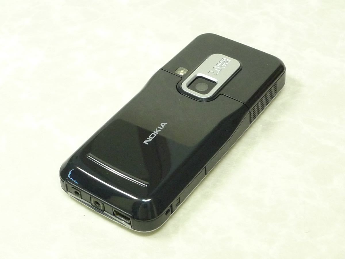 【新品】Nokia6120c ブラック 海外限定品　ACアダプタ付き　NM705i、NM706i SIMフリー　送料無料_画像5