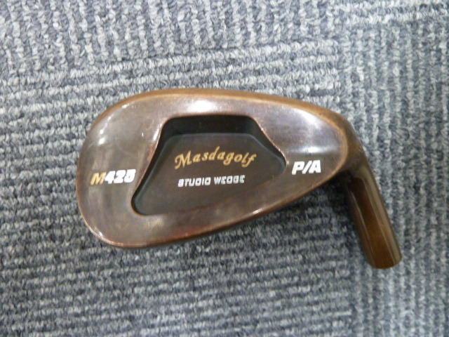 新素材新作 中古 ヘッドのみ マスダゴルフ ☆ スタジオウェッジ M425 お買い上げ GOLF MASDA M425 別注品ヘッドのみ PA クラブ