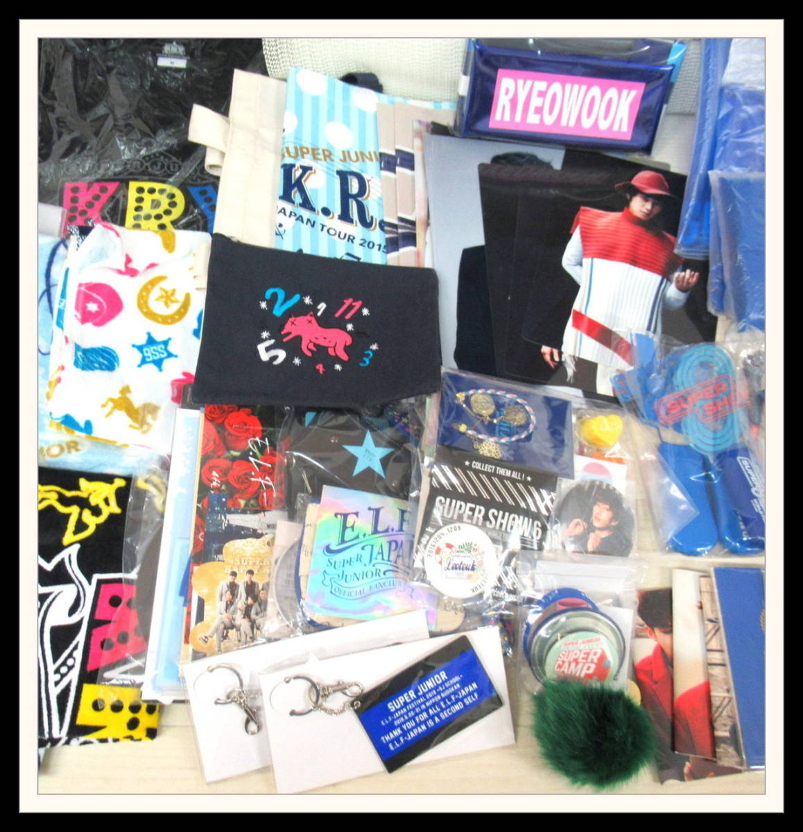 SUPER JUNIOR グッズセット タオル Tシャツ バッグ レア SUPER