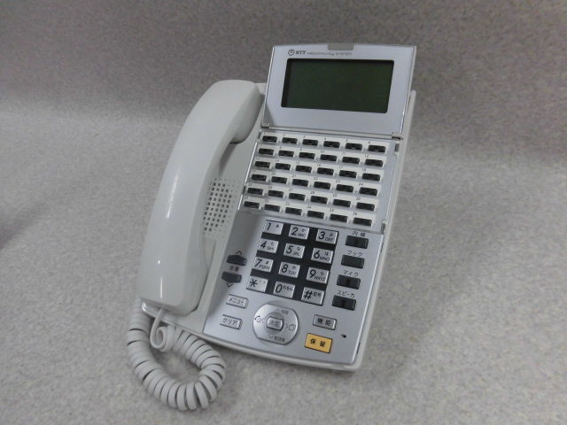 ZZT 546♪ 保証有 綺麗 東15年製 NX-(36)BTEL-(1)(W) NTT NX 36ボタンバス標準電話機 動作品