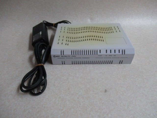Ω保証有 ZA1★20543★Biz Box VPN-FV1000 NTT Biz BOX VPN装置「FV-1000」 領収書発行可能 ・祝10000取引!! 同梱可 東14年製