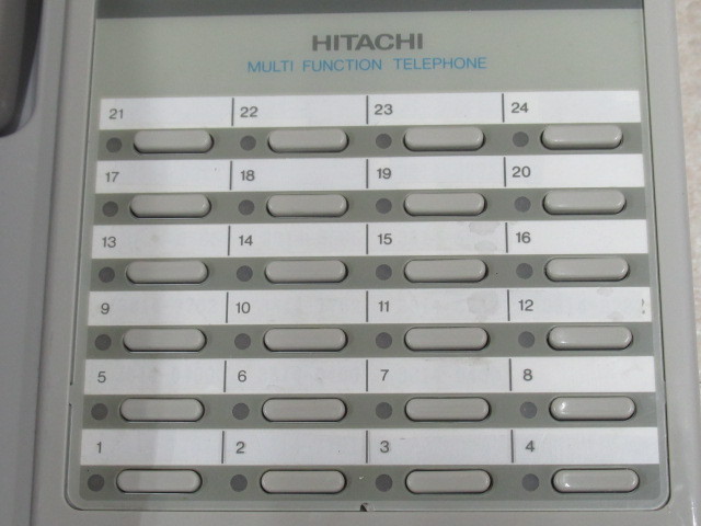 Ω XH2 1958 ∞ 保証有 日立 HITACHI MV-24MTB 24ボタン多機能電話機 動作OK 動作OK・祝10000！取引突破！_画像4