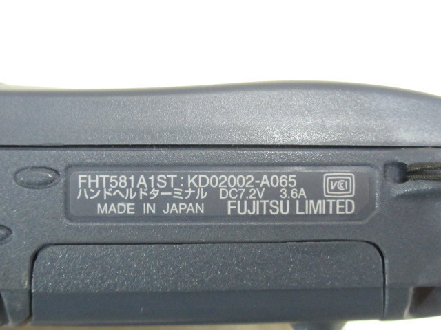 Ω ZZC 8749! гарантия иметь FUJITSU[FHT581A1ST:KD02002-A065 / FHTLS581ST] Fujitsu переносной терминал аккумулятор имеется чистый .