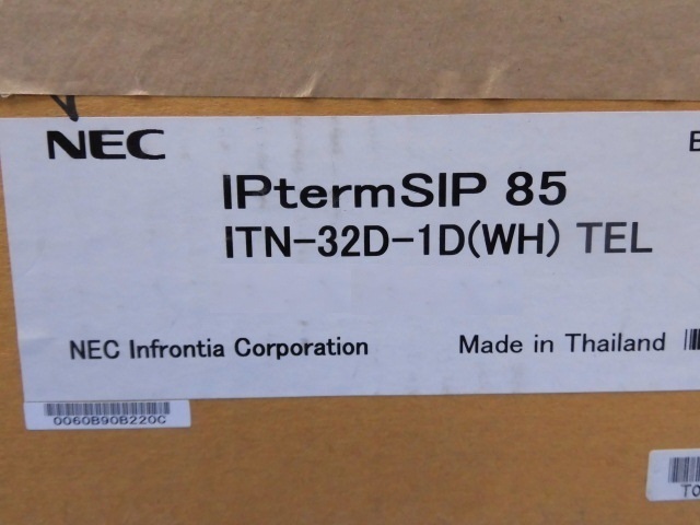 ZZA1 9704*) не использовался товар NEC IPtermSIP 85 IP телефонный аппарат ITN-32D-1D(WH)TEL* праздник 10000 сделка прорыв!!