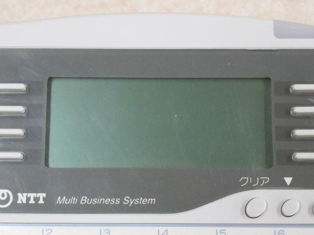 ▲Ω XH2 1198 ∞ 保証有 MBS-12LTEL-(2) NTT 12ボタンバス標準電話機 2台セット 動作OK・祝10000！取引突破！！_画像3