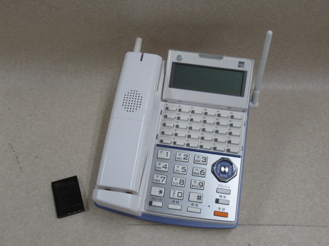 ▲Ω ZJ2 8797♪ 保証有 Saxa CL820 サクサ PLATIA カールコードレス電話機 15年製 動作OK キレイ・祝10000！取引突破！！