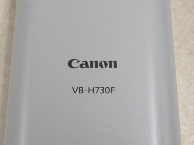 ▲WA3 6226♪ 保証有 Canon キヤノン ネットワークカメラ VB-H730F 超広角 領収書発行可 ・祝 10000取引突破！ _画像3