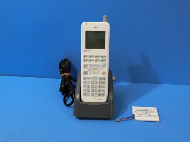 Ω ZS1 7241◆) 保証有 NTT Ver.6.00 東15年製 デジタルコードレス A1-DCL-PS-(1)(W) 領収証発行可 同梱可_画像1