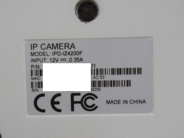 ZZC 9007♪ 保証有 CEPSA【IPD-IZ4200F】2メガピクセルミニPTZカメラ MicroSD録画/PoE対応 動作OK・祝10000！取引突破！！_画像5