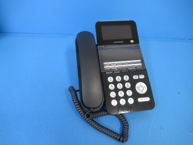 ▲Ω ZG1 10862※保証有 日立 S-integral ET-12Si-SDB 12ボタン標準電話機 綺麗め 19年製 ・祝!10000取引突破!!_画像1
