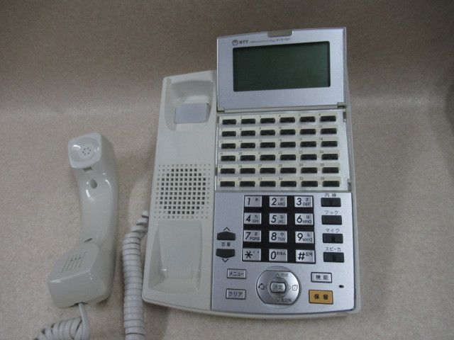 Ω ZG1 9964※保証有 NTT NX-(36)STEL-(1)(W) 36ボタン標準スター電話機 2台・祝10000！取引突破！