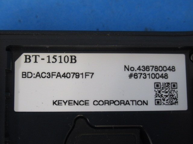 △Ω ZZC 9146♪ 保証有 KEYENCE【BT-1510B】キーエンス ハンディ △Ω ZZC 9146♪ 保証有 KEYENCE【BT-1510B】キーエンス ハンディ