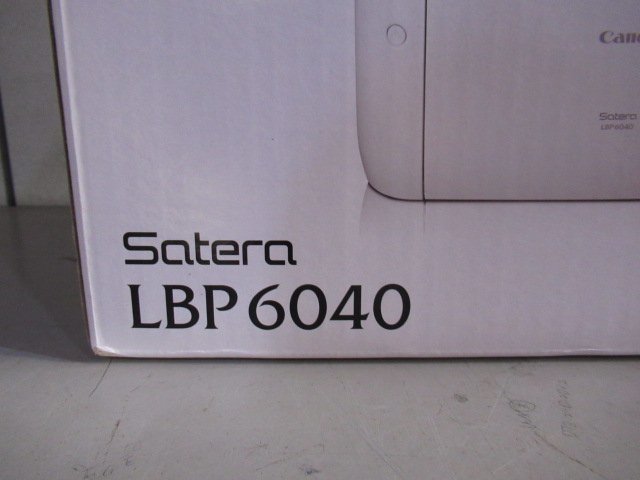 ☆1F 11148※開封済 未使用品 CANON キャノン Satera 【LBP6040】A4モノクロレーザープリンター・祝10000！取引突破！_画像4