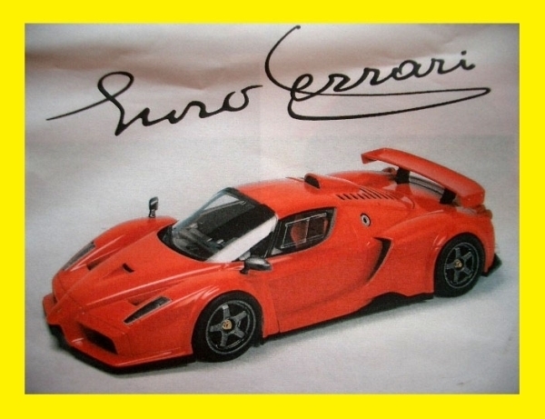 □1/24 ENZO GT コンセプト 2005 レジン製トランスキット □1/24 ENZO GT コンセプト 2005 レジン製トランスキット
