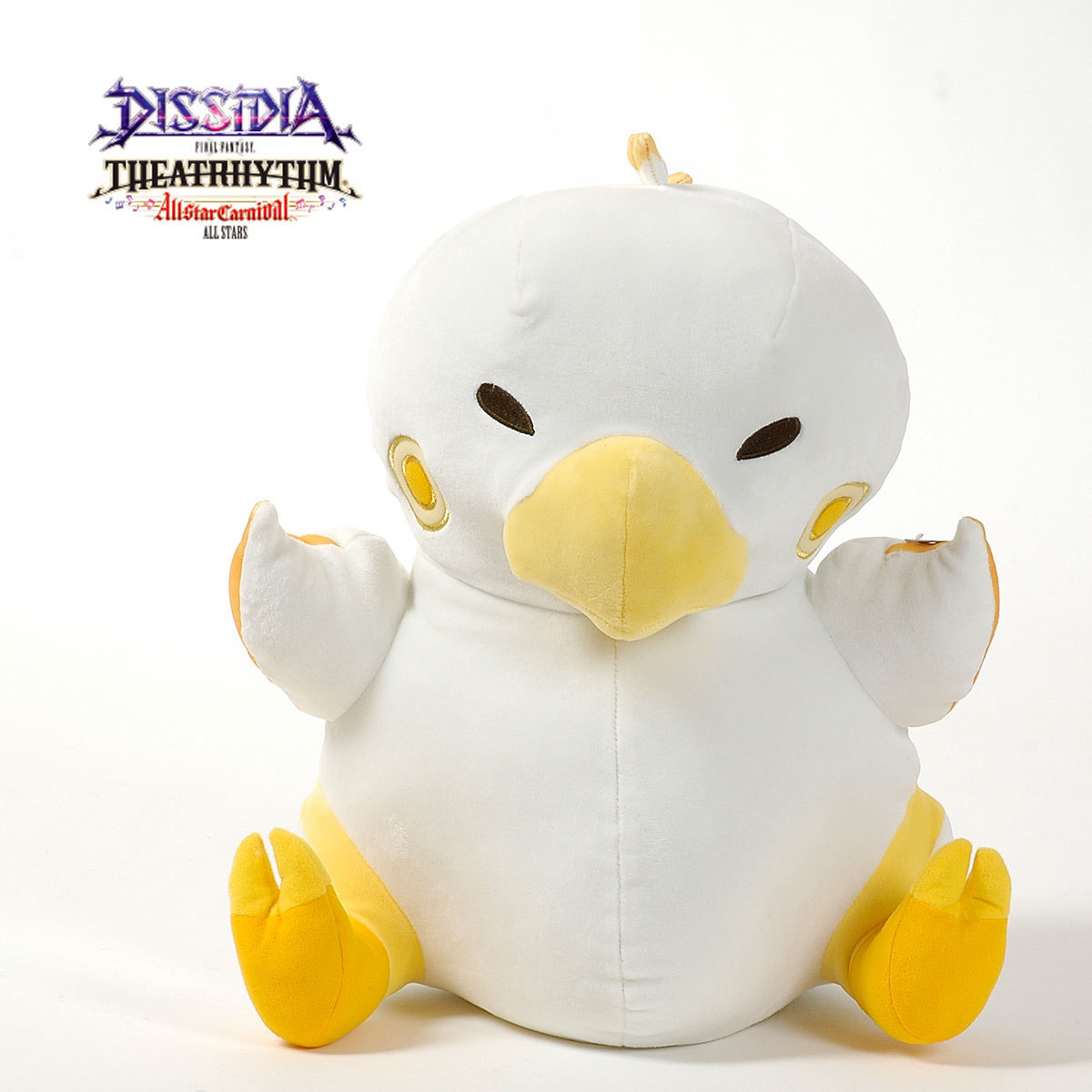 新品◆FINAL FANTASY/ファイナルファンタジー◆やわらかもっち～りでぶチョコボぬいぐるみ 特大 BIGサイズ SQUARE ENIX_画像1