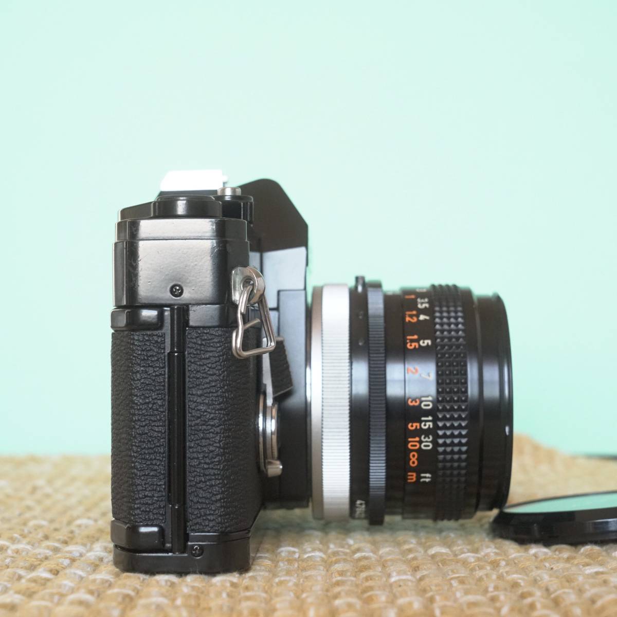 完動品◎Canon FTb ブラック × FDレンズ 50mm f1.8 フィルムカメラ