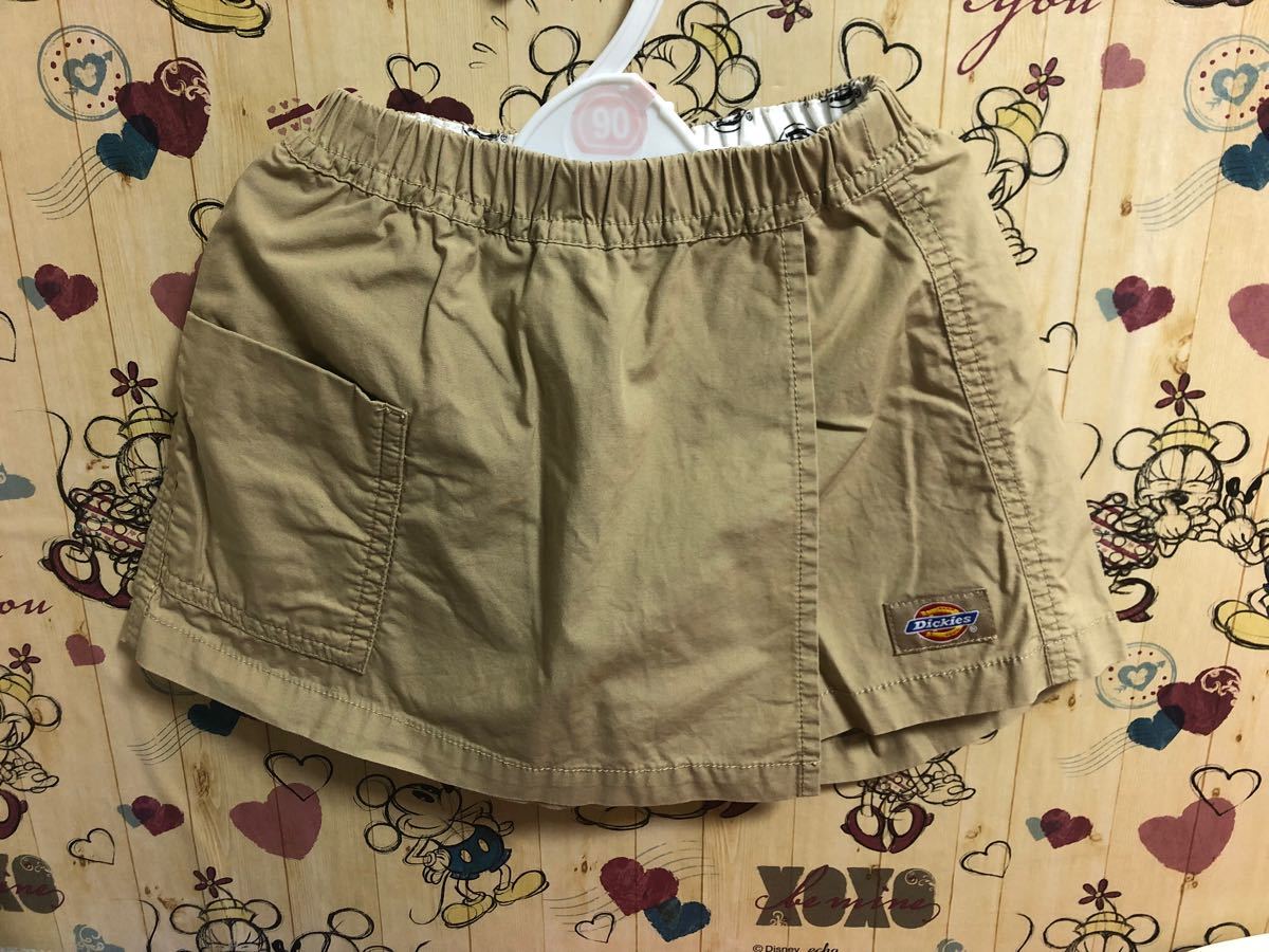 BREEZE×Dickies★キュロットスカート パンツ 90サイズ 親子ペアルック